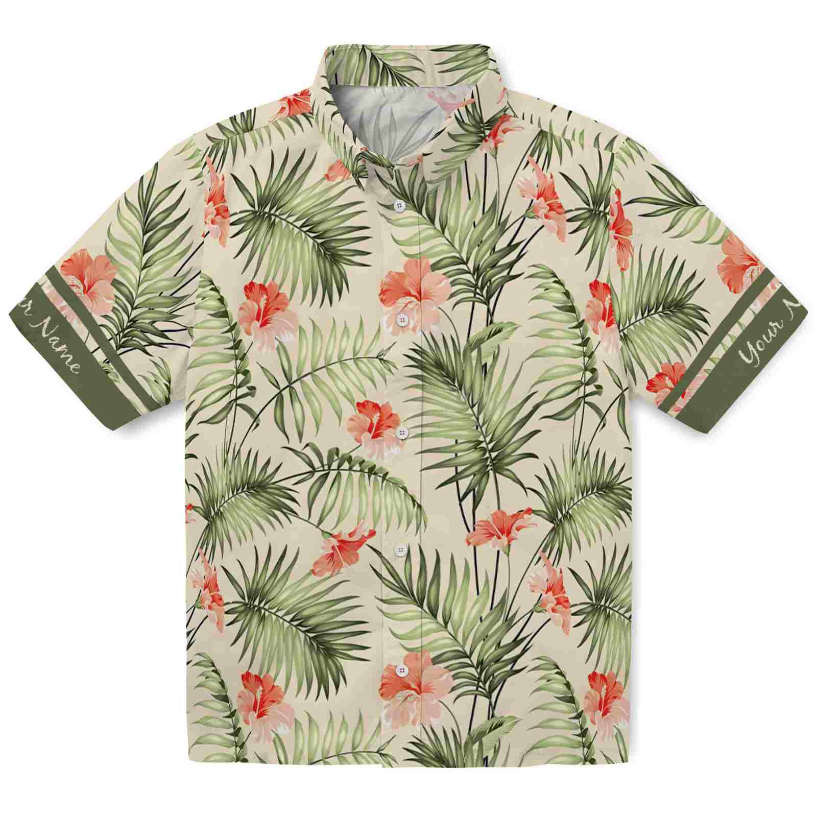 Keptsake Soft Jungle Vibes Custom Premium Hawaiian Shirt
