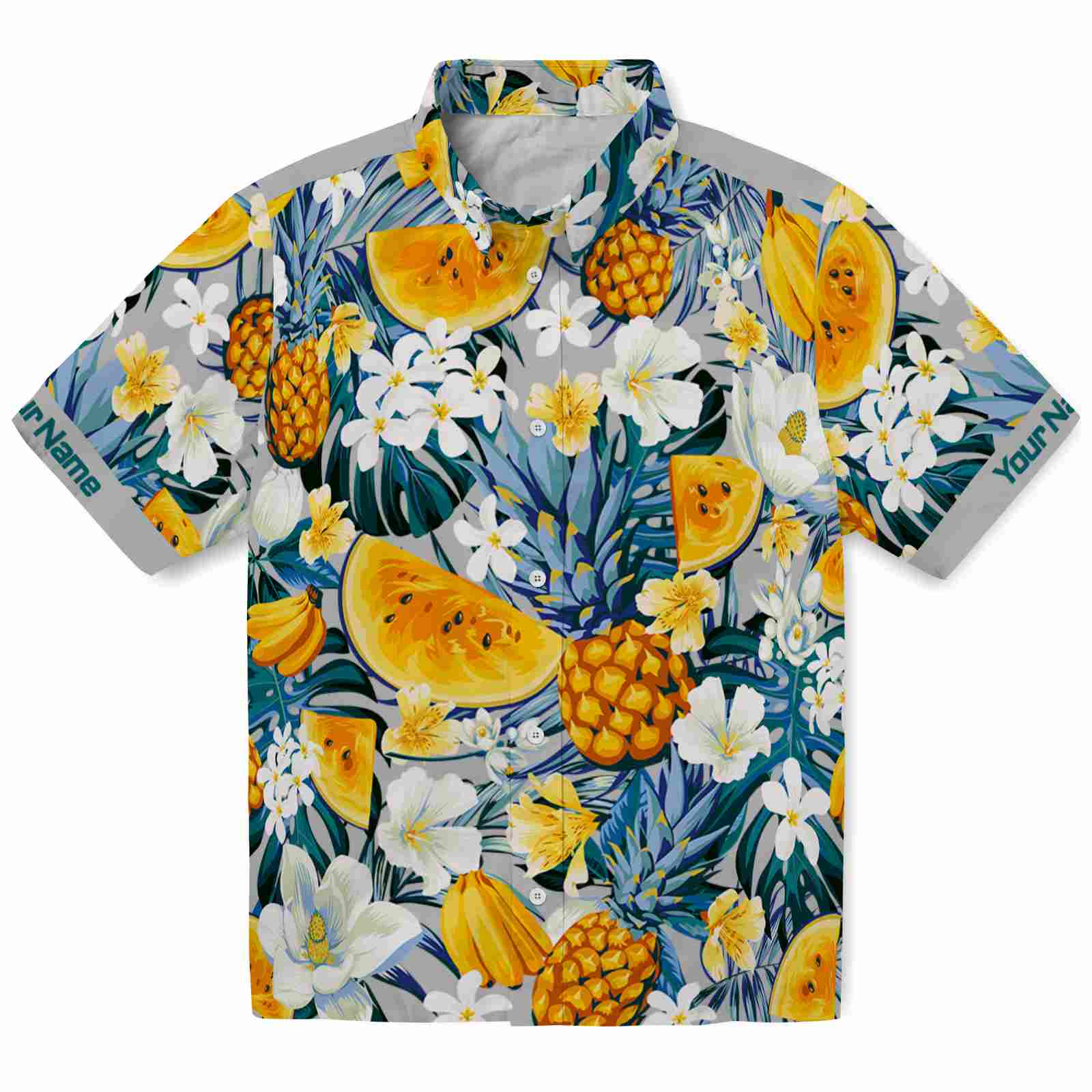 Keptsake Sunny Tropics Personalized Premium Hawaiian Shirt