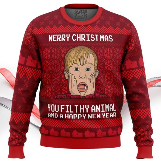 Kevin Christmas Sweater, Home Alone Ugly Sweater - Image 10