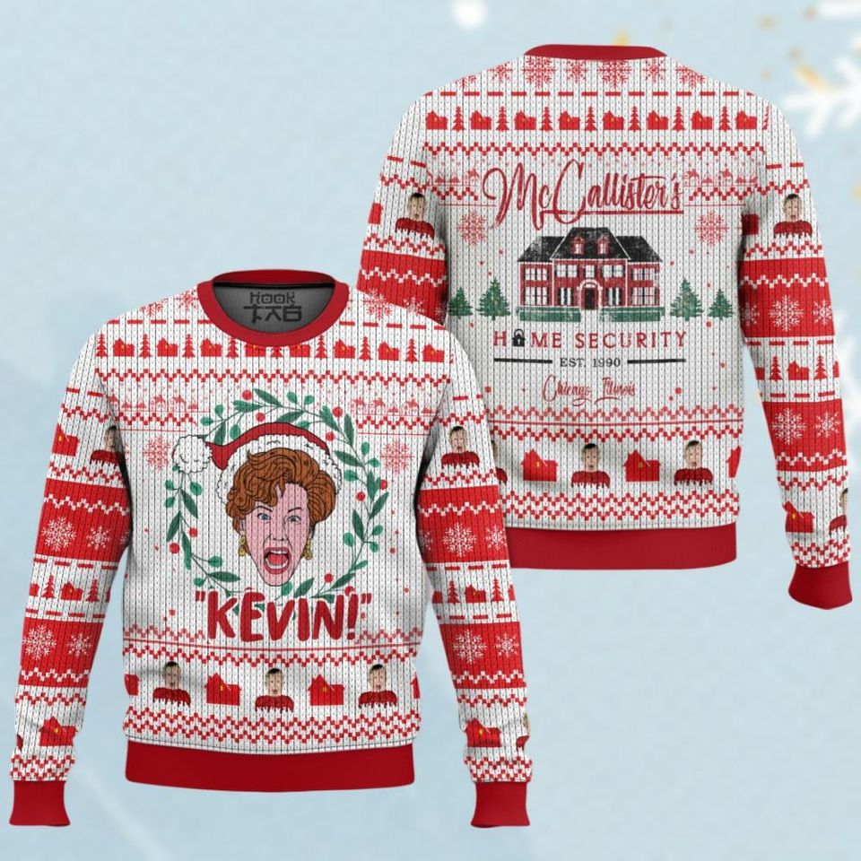 Kevin McCallister Ugly Sweater, Home Alone Kevin Sweater