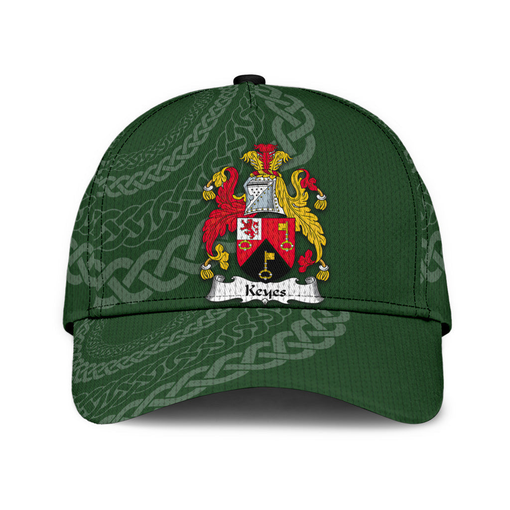 Keyes Coat Of Arms - Irish Family Crest St Patrick's Day Hat Classic Cap Trucker Hats Custom Hats Gifts For Men & Women