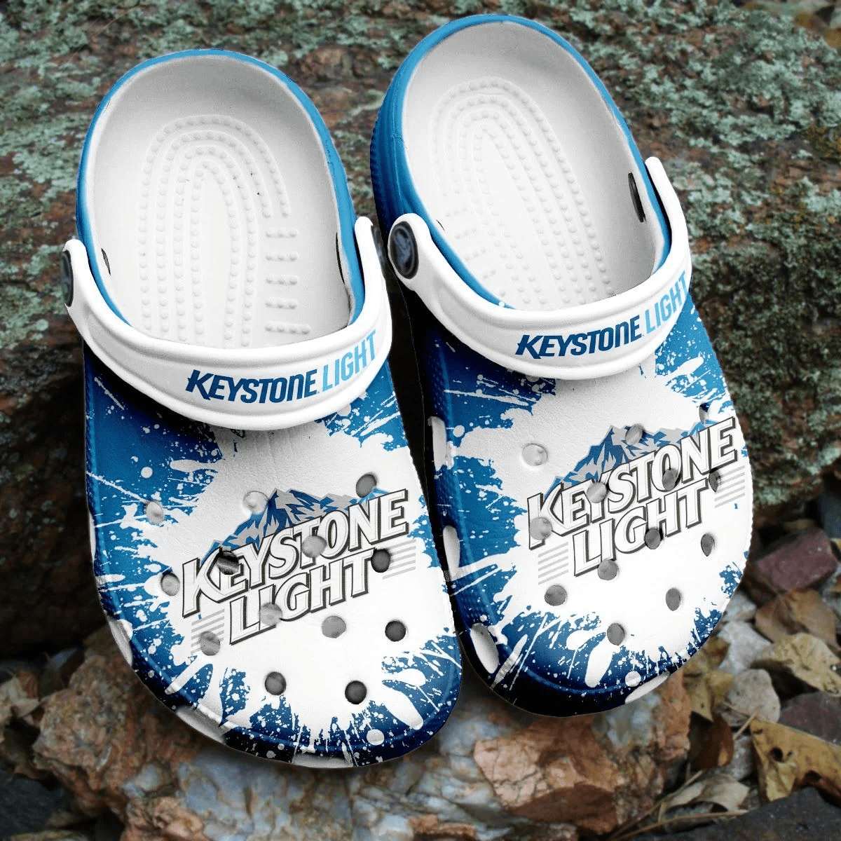 Keystone Light Beer Crocs Comfortable Shoes Clogs Crocband For Men Women
