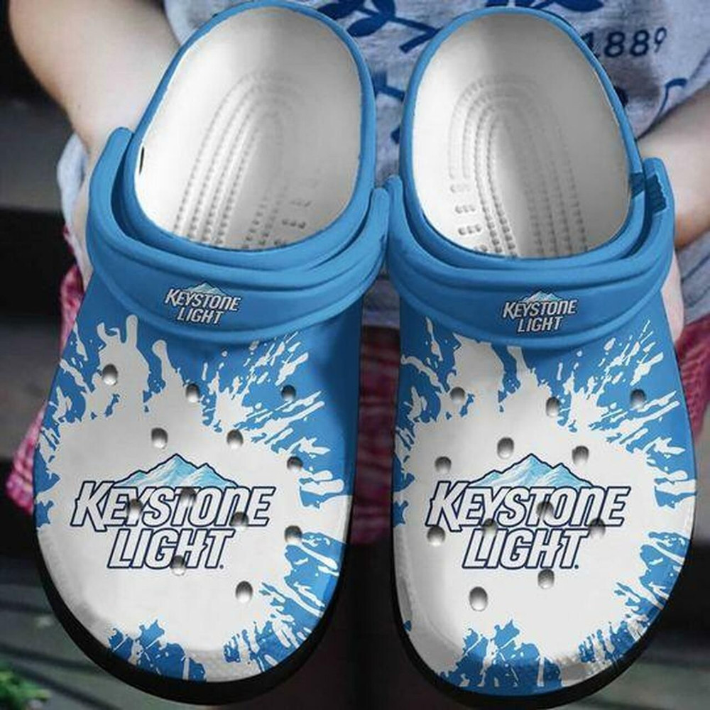 Keystone Light Personalized 10 Gift For Lover Rubber clog Shoes Comfy Footwear