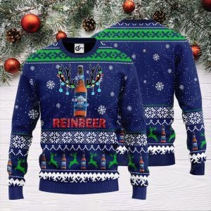 Keystone Light Reinbeer Christmas Ugly Christmas Sweater Adult 3D Funny Matching for family