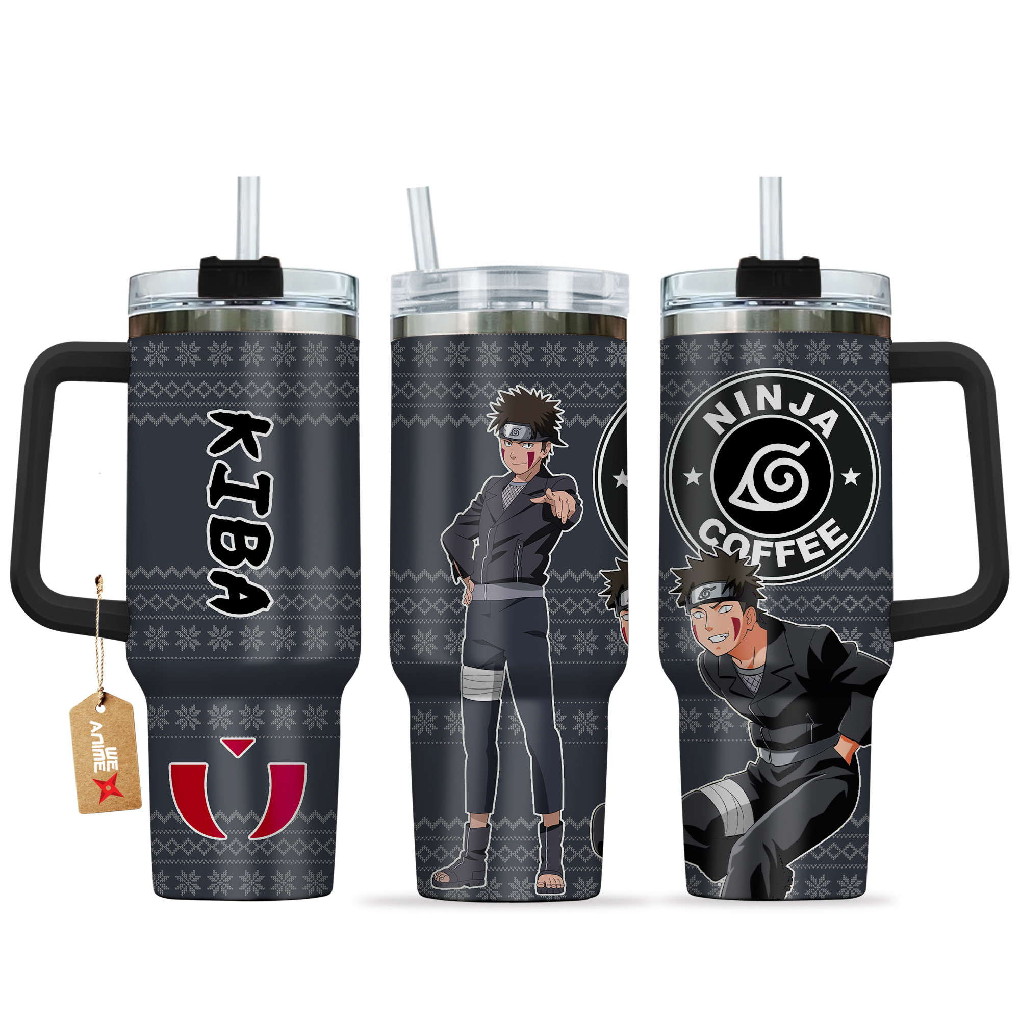 Kiba Naruto Anime Custom Stanley Cup 40 oz 30 oz Tumbler With HandleTVC2301162