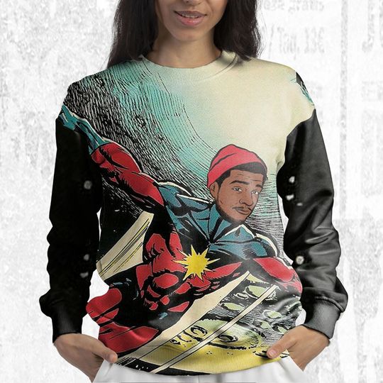 Kid Cudi Comic Vintage match Sweatshirt - Image 11