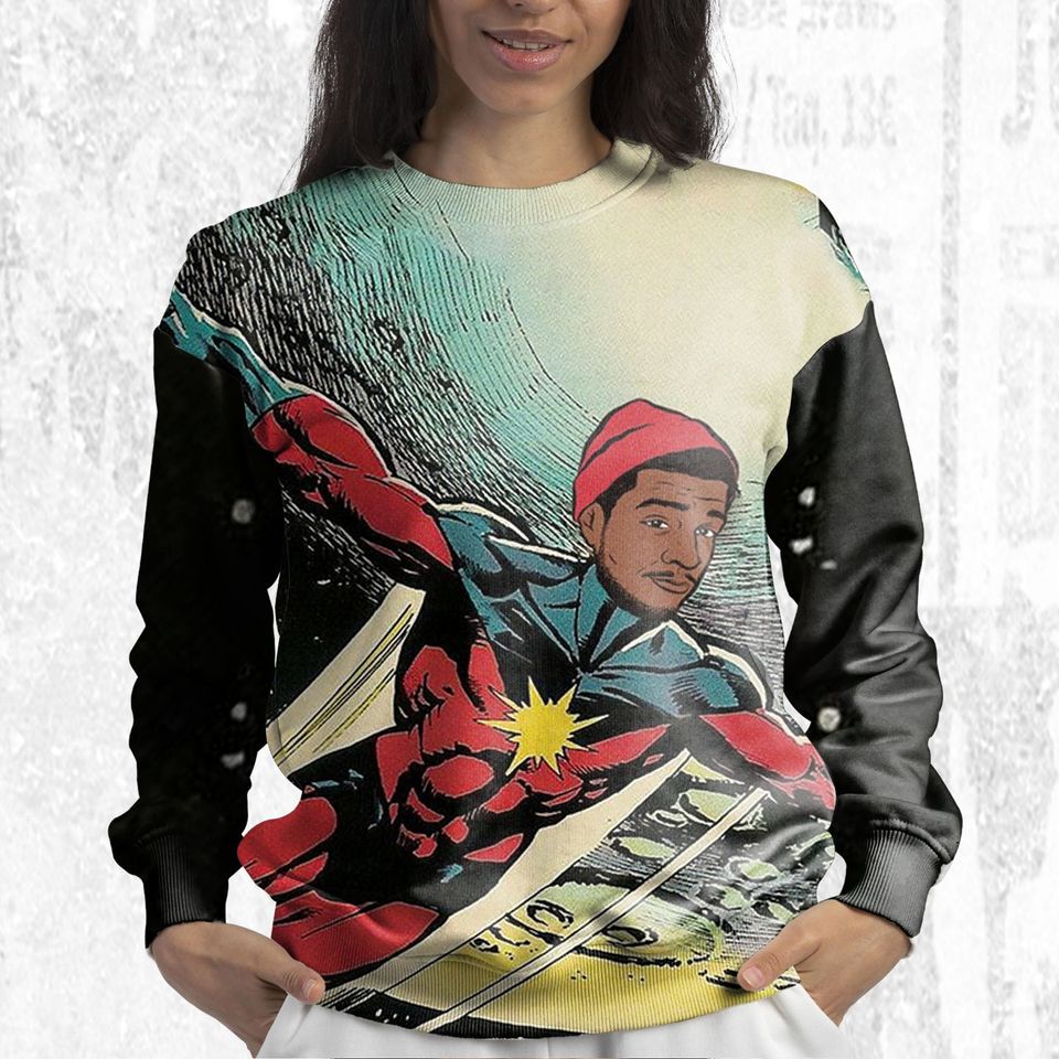 Kid Cudi Comic Vintage match Sweatshirt - Image 5