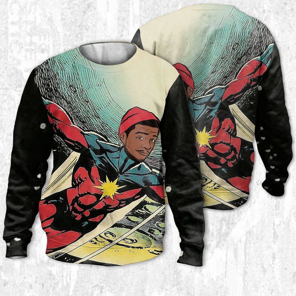 Kid Cudi Comic Vintage match Sweatshirt