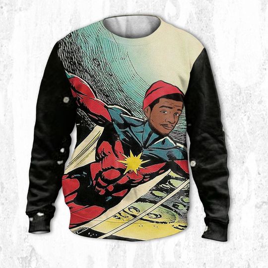 Kid Cudi Comic Vintage match Sweatshirt - Image 8