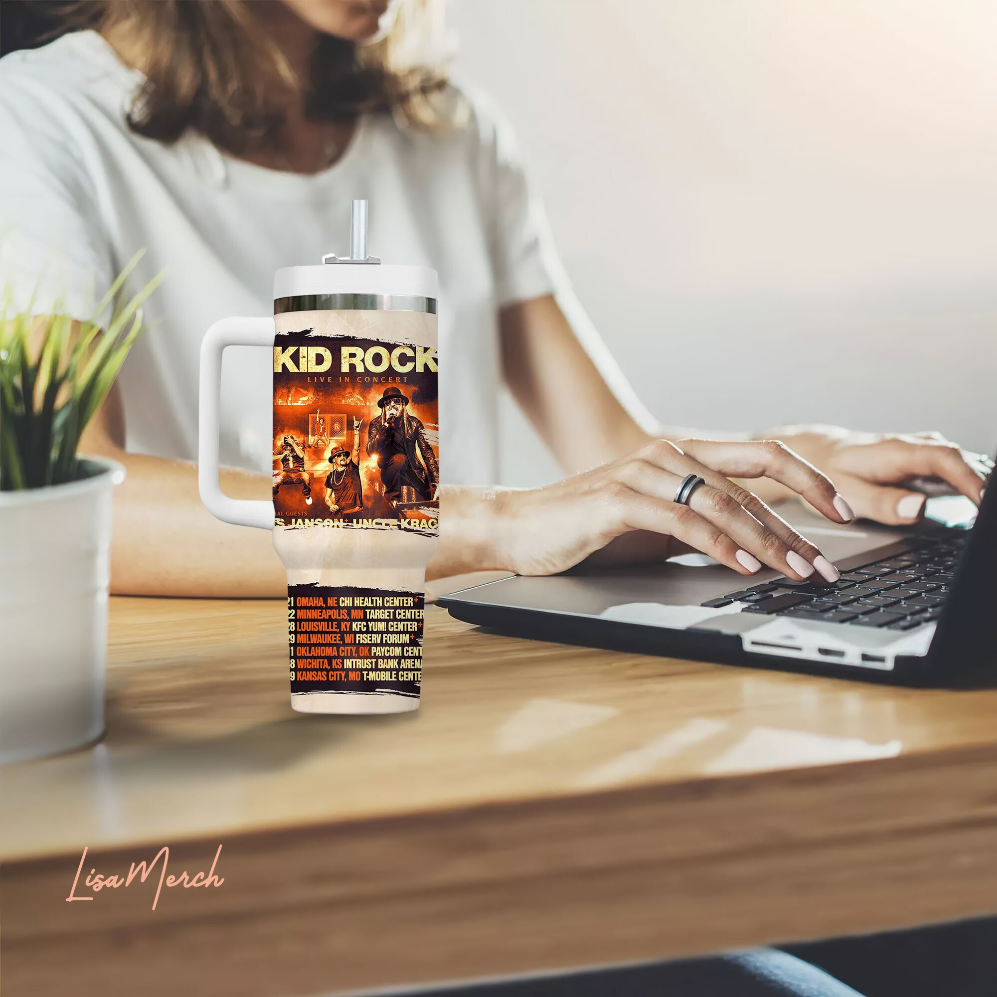 Kid Rock Music Custom Stanley Cup 40 oz 30 oz Tumbler With HandleTVC2301279 - Image 6