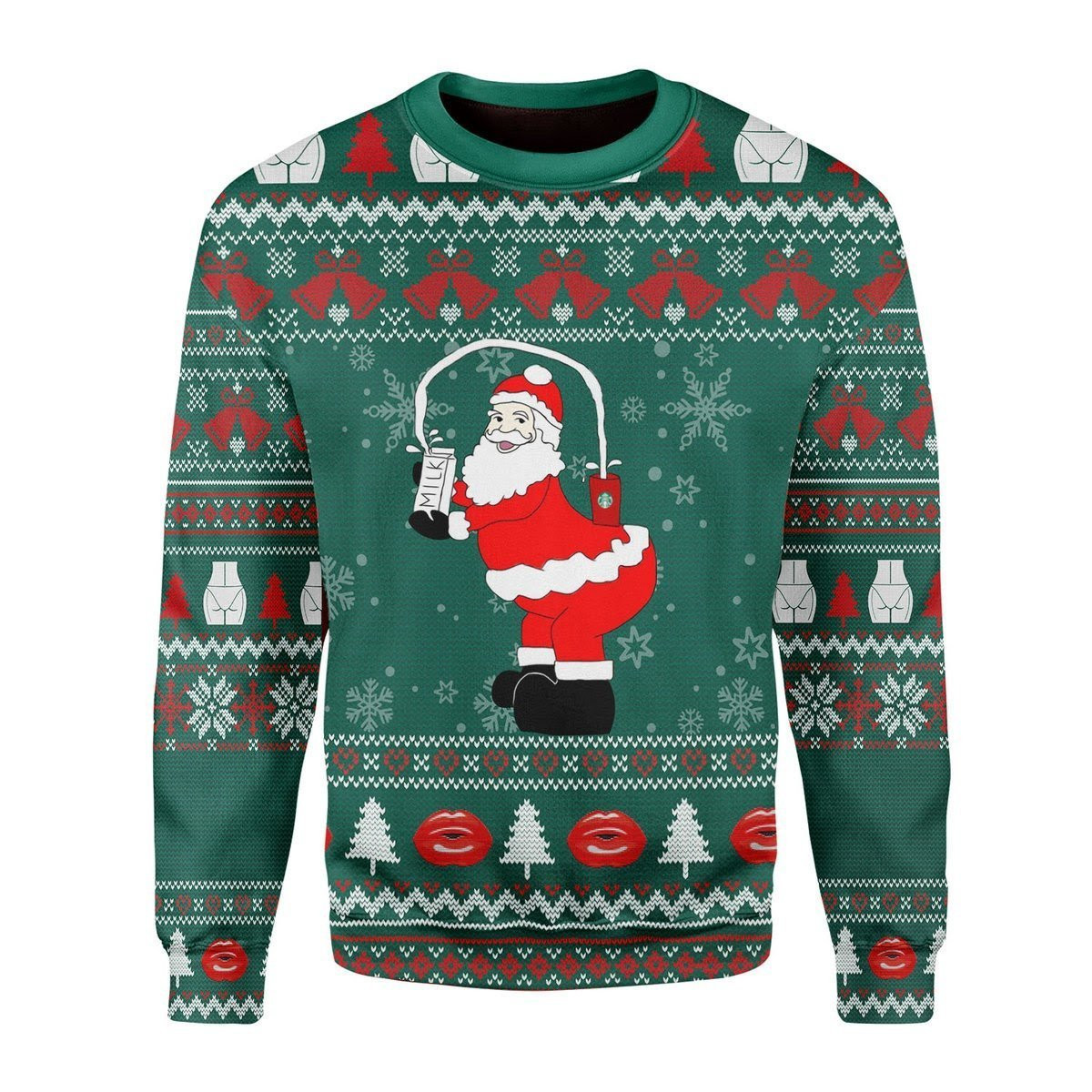 Kim Kardashiani Ugly Christmas Sweater Adult 3D Funny Matching for family