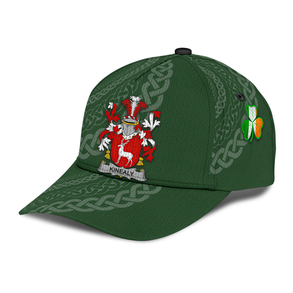 Kinealy Coat Of Arms - Irish Family Crest St Patrick's Day Hat Classic Cap Trucker Hats Custom Hats Gifts For Men & Women