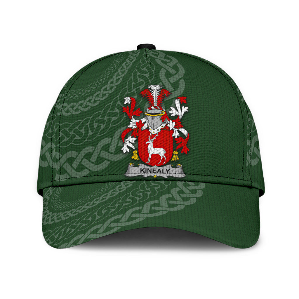 Kinealy Coat Of Arms - Irish Family Crest St Patrick's Day Hat Classic Cap Trucker Hats Custom Hats Gifts For Men & Women