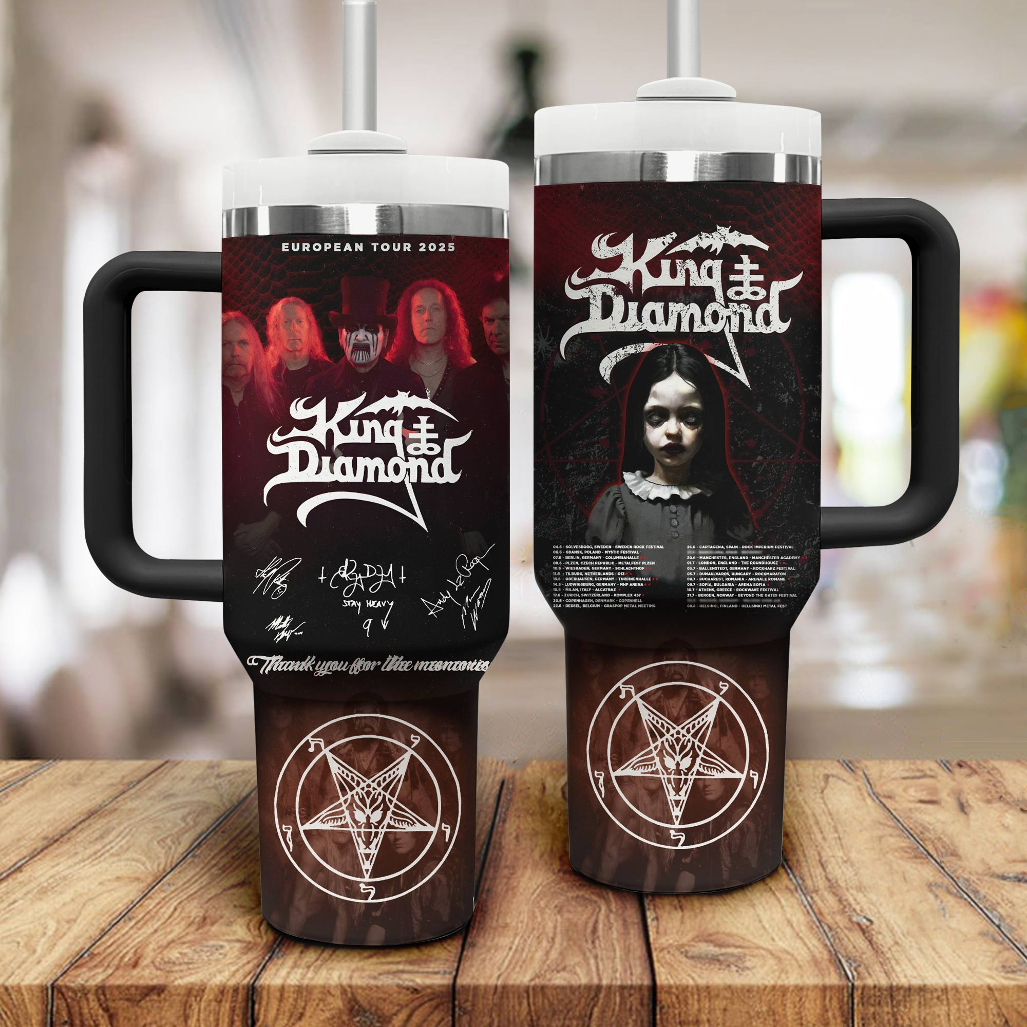 King Diamond Music Custom Stanley Cup 40 oz 30 oz Tumbler With HandleTVC2301329 - Image 2