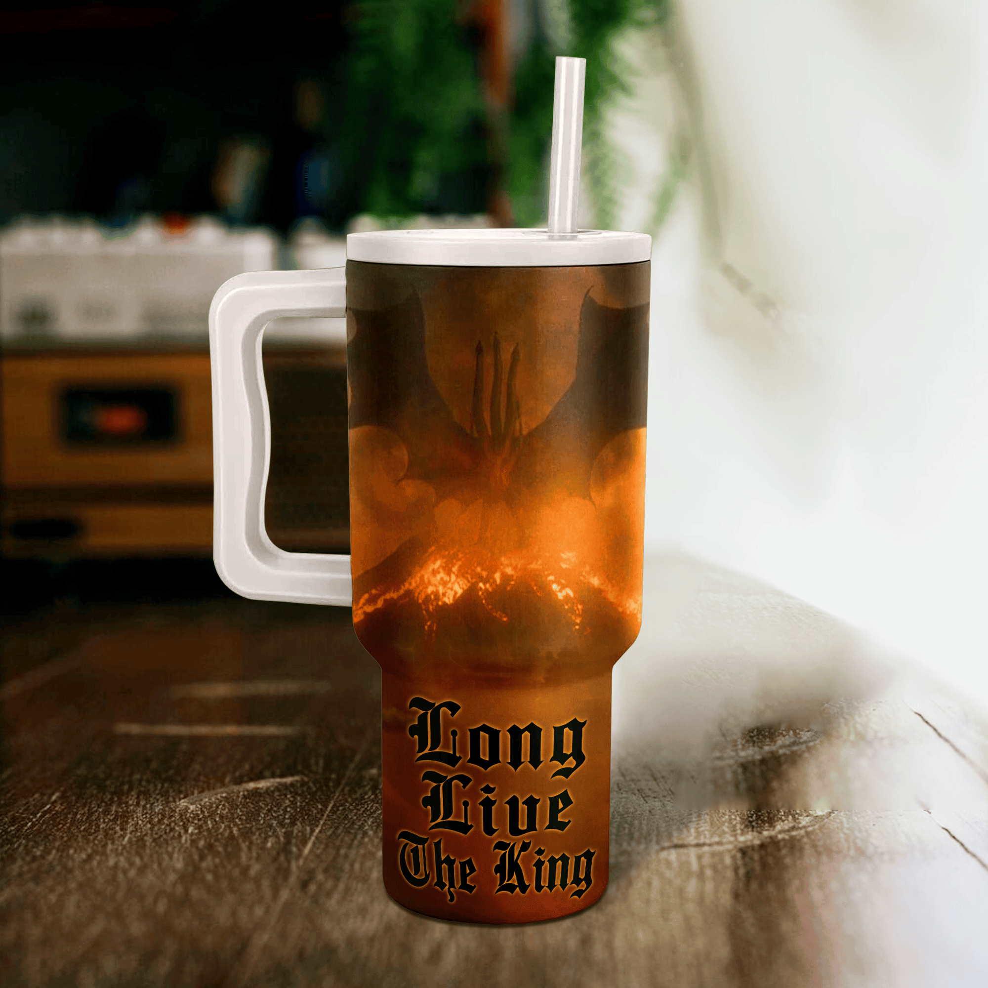 King Ghidorah Godzilla King of the Monsters Movies Custom Stanley Cup 40 oz 30 oz Tumbler With HandleTVC2301150 - Image 3
