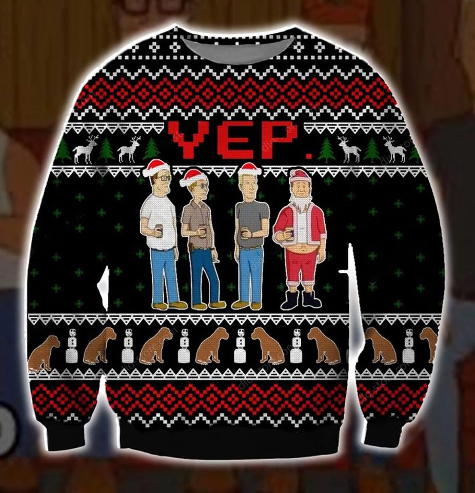 King Of The Hill Symbol 3D Christmas Ugly