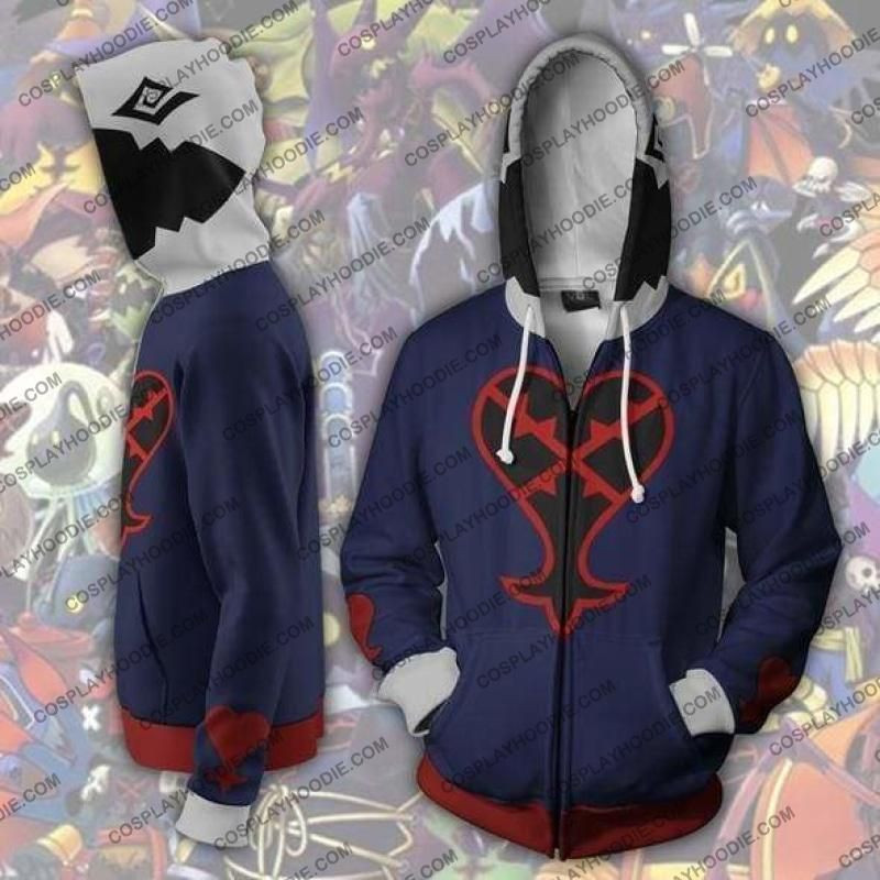 Kingdom Hearts 3D All Over Print Hoodie, Zip Hoodie