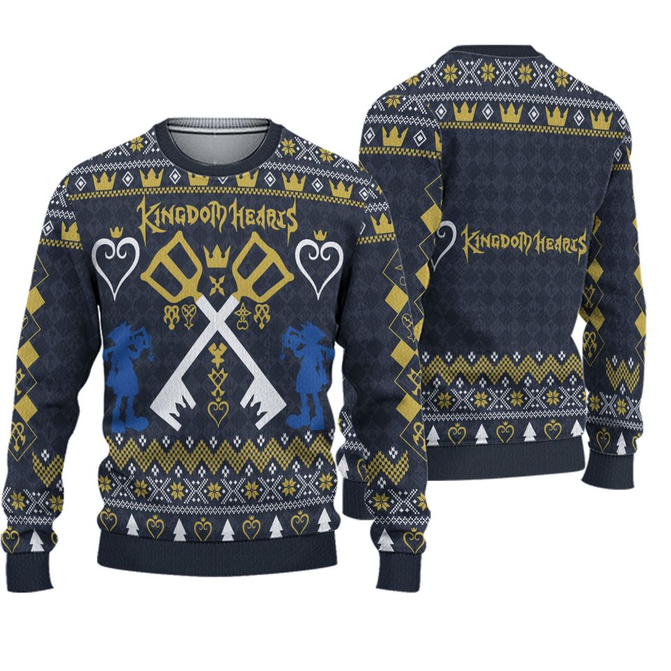 Kingdom Hearts Ugly Christmas Ugly Sweater