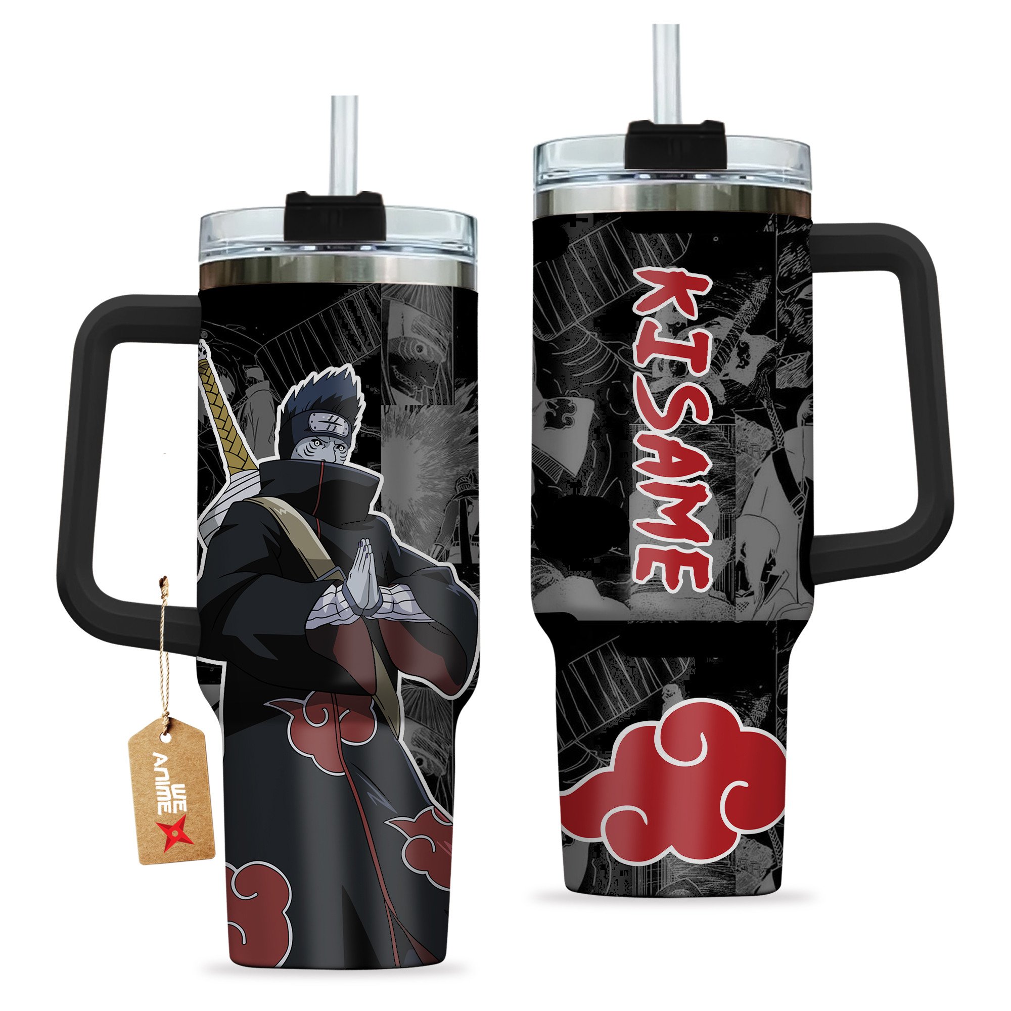 Kisame Hoshigaki Naruto Anime Custom Stanley Cup 40 oz 30 oz Tumbler With HandleTVC2301203