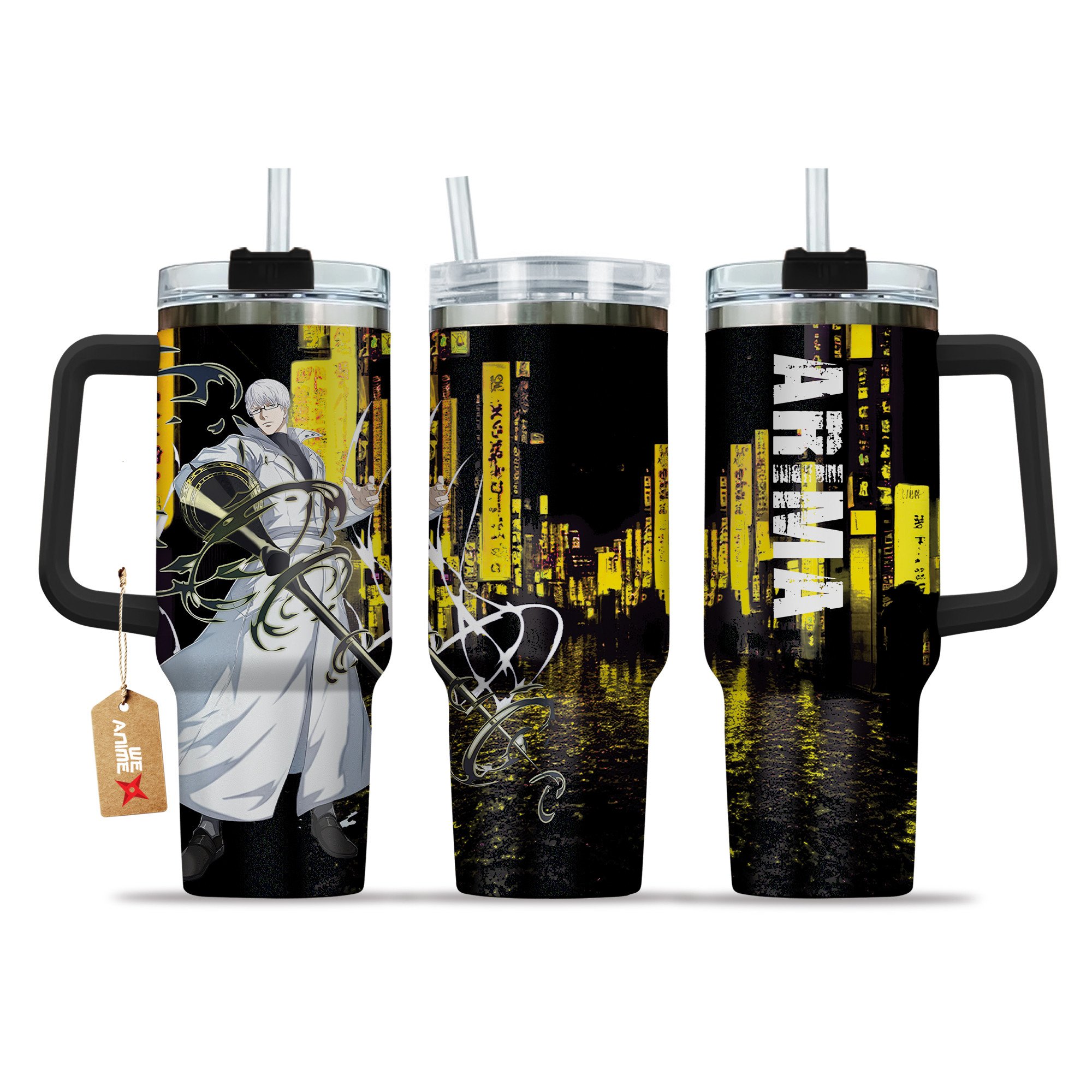 Kishou Arima Tokyo Ghoul Anime Custom Stanley Cup 40 oz 30 oz Tumbler With HandleTVC2301210
