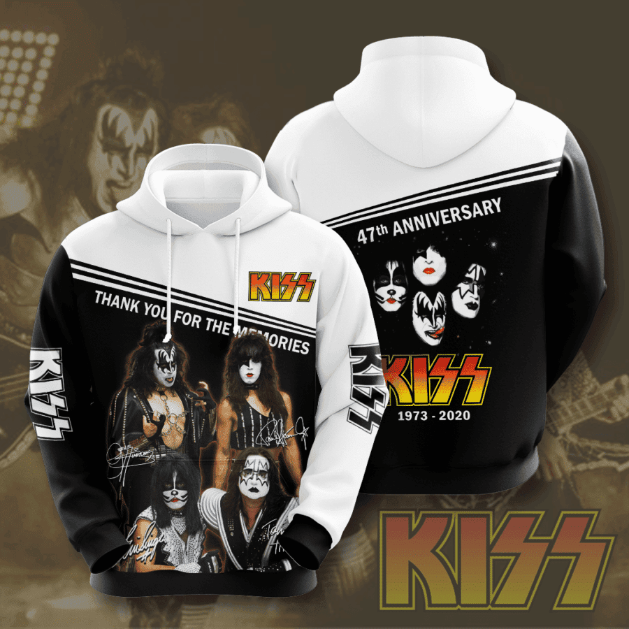 Kiss 3D All Over Print Hoodie, Zip Hoodie