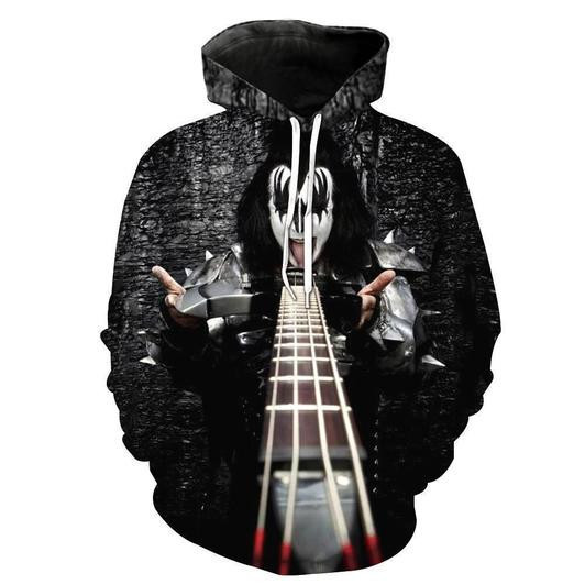 Kiss Band 3D All Over Print Hoodie, Zip Hoodie