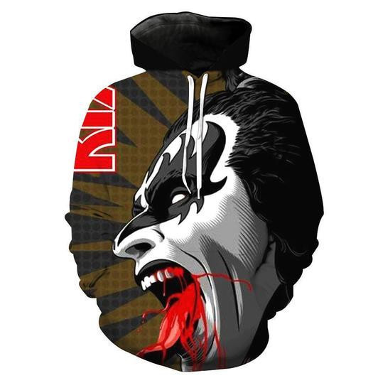 Kiss Band 3D All Over Print Hoodie, Zip Hoodie