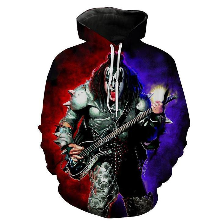 Kiss Band 3D All Over Print Hoodie, Zip Hoodie