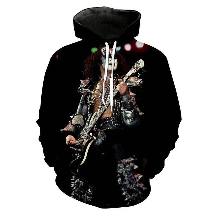 Kiss Band 3D All Over Print Hoodie, Zip Hoodie