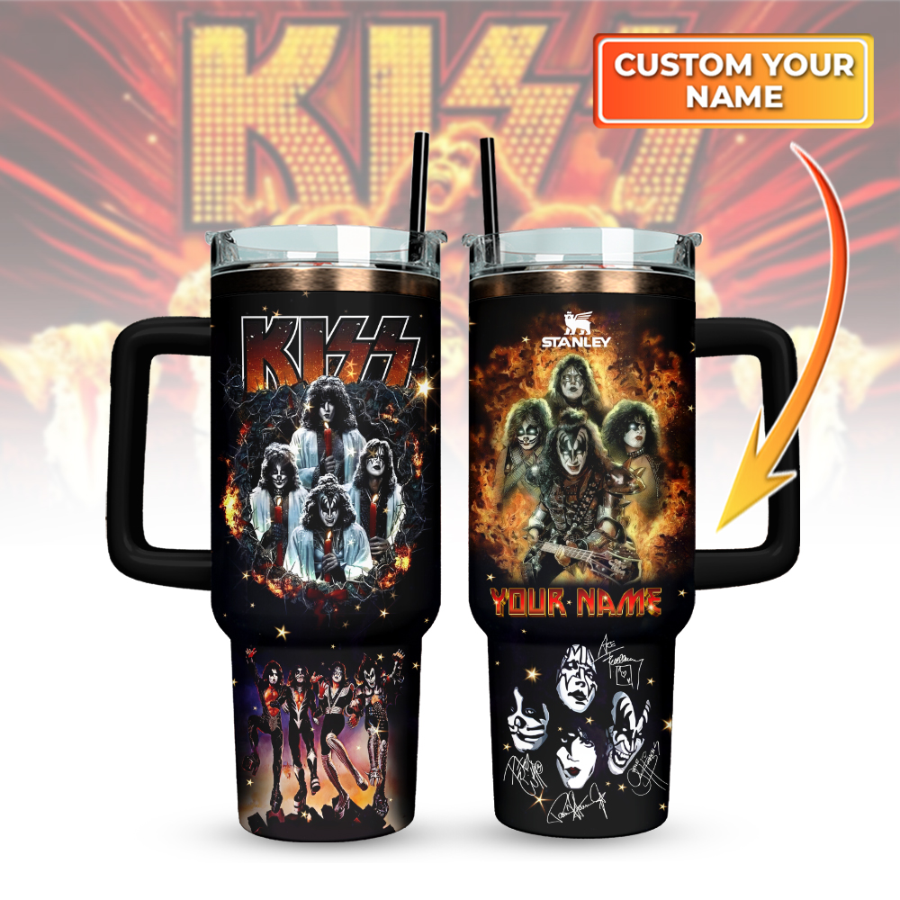 KISS band Custom Stanley Cup 40 oz 30 oz Tumbler With HandleTVC2301127
