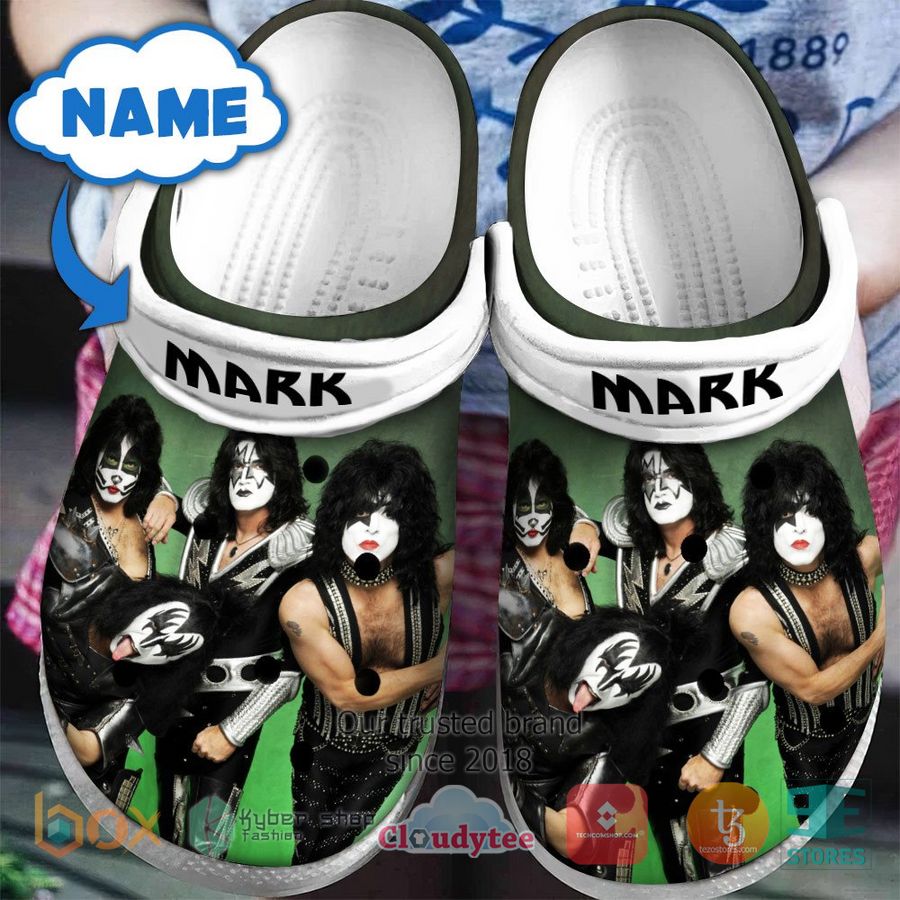 Kiss Band Music Crocs Crocband Clogs Shoes Comfortable For Men Women and Kids
