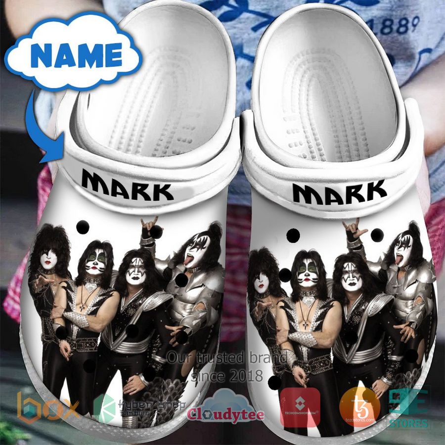 Kiss Band Music Crocs Crocband Clogs Shoes Comfortable For Men Women and Kids
