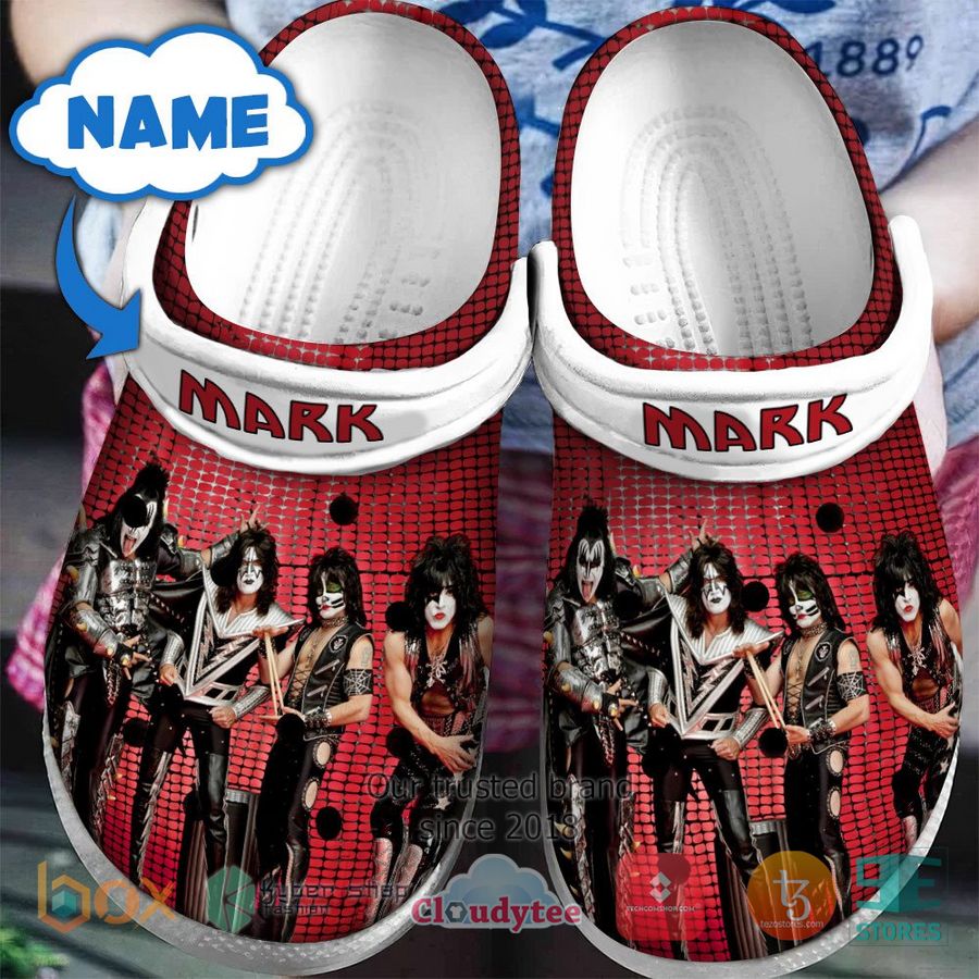 Kiss Band Music Crocs Crocband Clogs Shoes Comfortable For Men Women and Kids