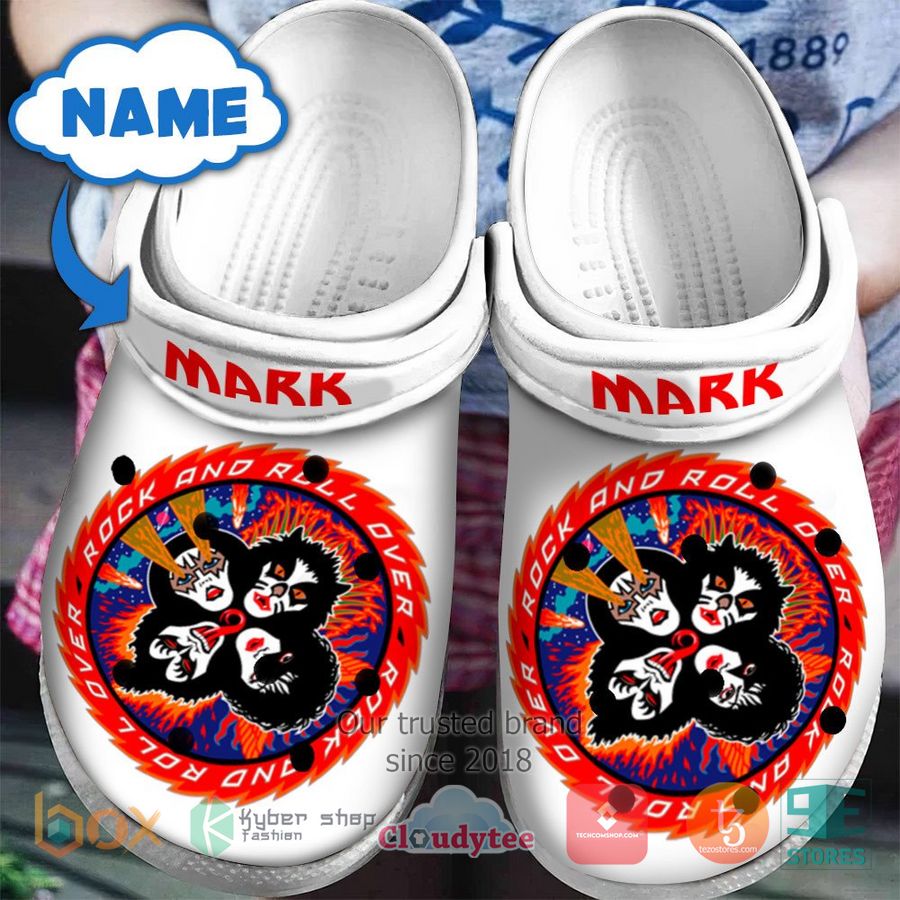 Kiss Band Music Crocs Crocband Clogs Shoes Comfortable For Men Women and Kids