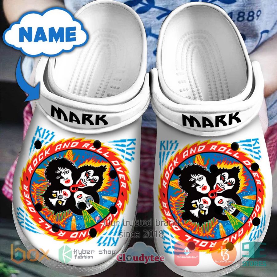 Kiss Band Music Crocs Crocband Clogs Shoes Comfortable For Men Women and Kids
