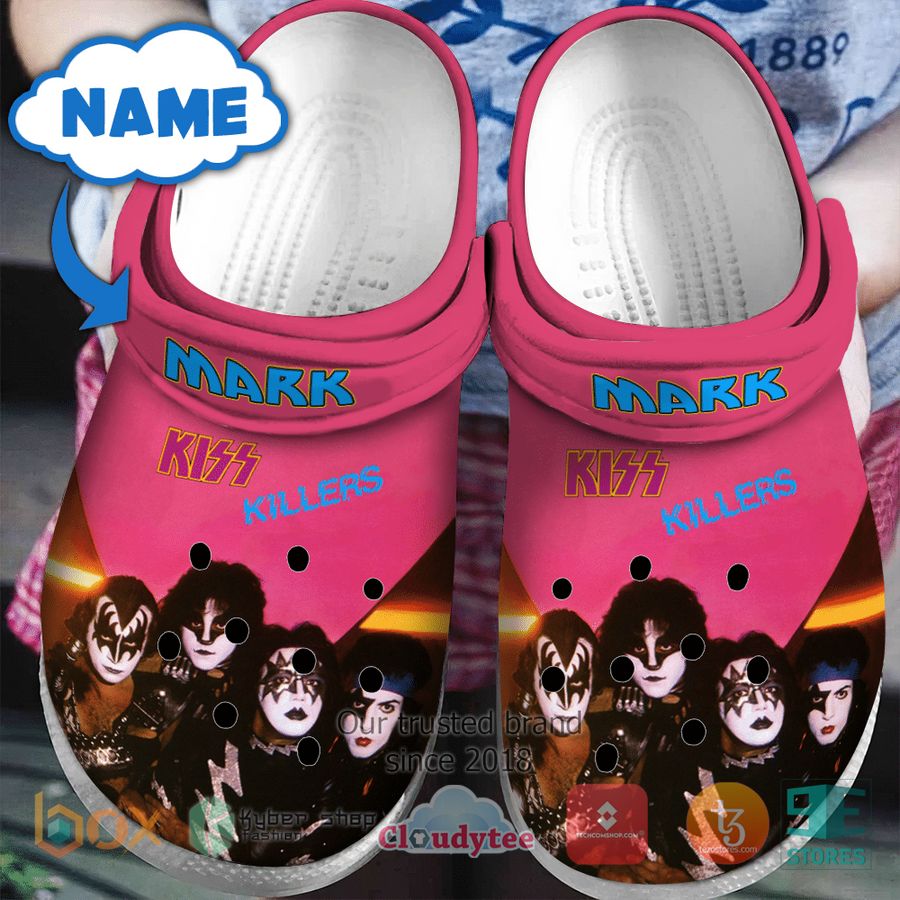Kiss Band Music Crocs Crocband Clogs Shoes Comfortable For Men Women and Kids