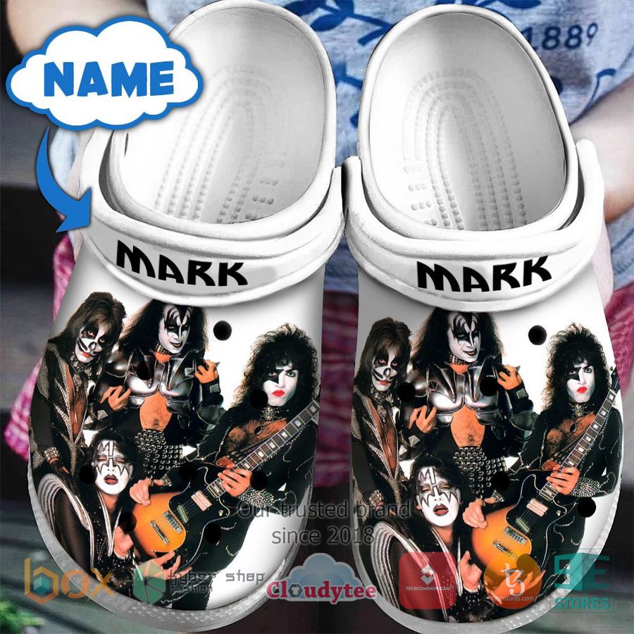 Kiss Band Music Crocs Crocband Clogs Shoes Comfortable For Men Women and Kids