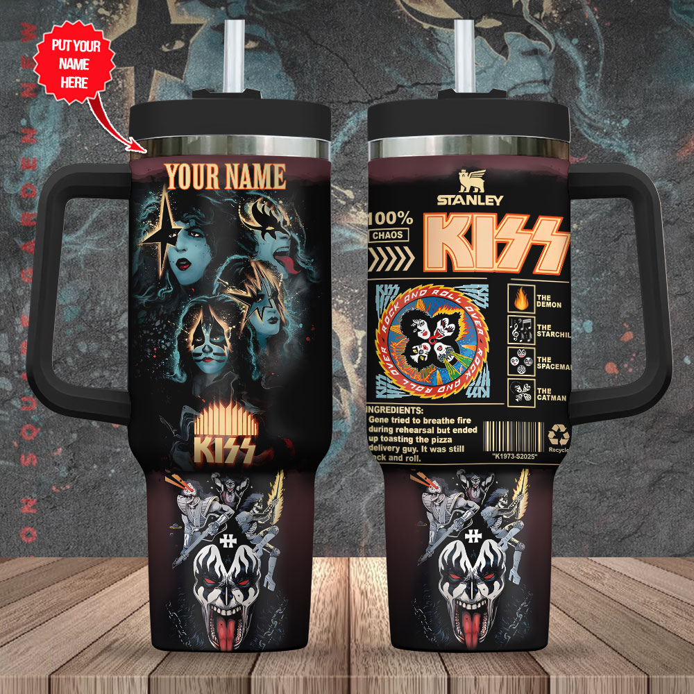 Kiss Band Music Custom Stanley Cup 40 oz 30 oz Tumbler With HandleTVC2301249