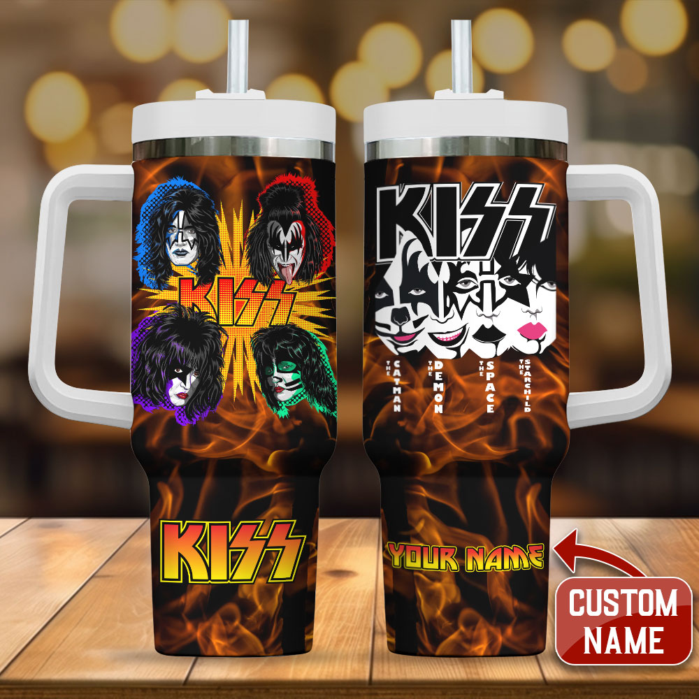 Kiss Band Music Custom Stanley Cup 40 oz 30 oz Tumbler With HandleTVC2301714