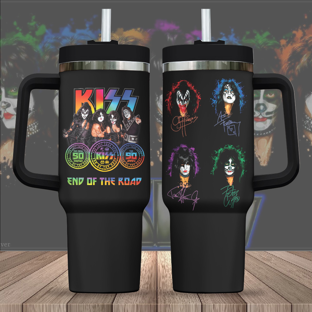 Kiss Band Music Custom Stanley Cup 40 oz 30 oz Tumbler With HandleTVC2301847