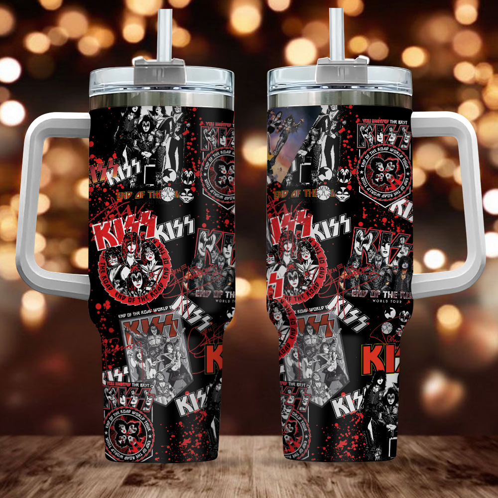 Kiss Band Music Custom Stanley Cup 40 oz 30 oz Tumbler With HandleTVC2301847