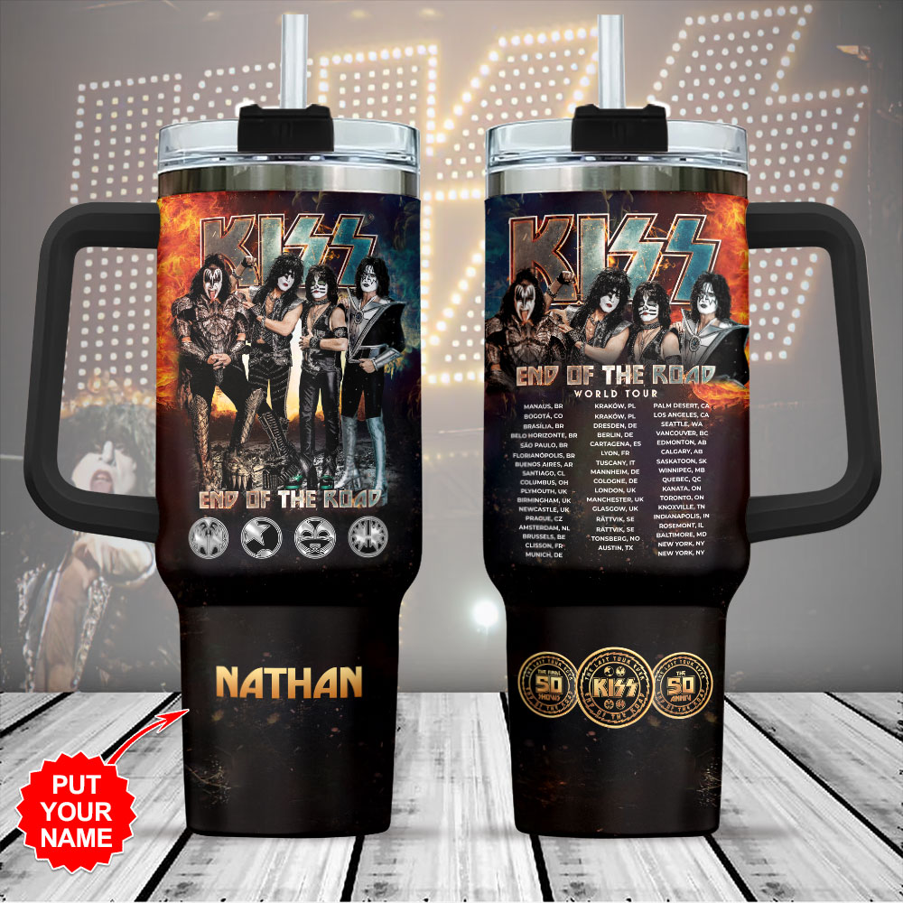 Kiss Band Music Custom Stanley Cup 40 oz 30 oz Tumbler With HandleTVC2301848
