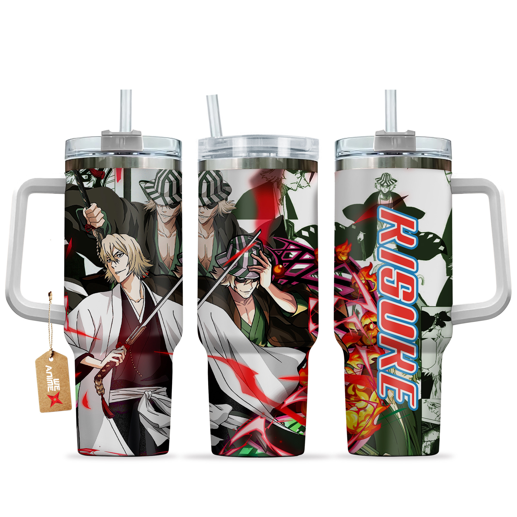 Kisuke Urahara Bleach Anime Custom Stanley Cup 40 oz 30 oz Tumbler With HandleTVC2301152