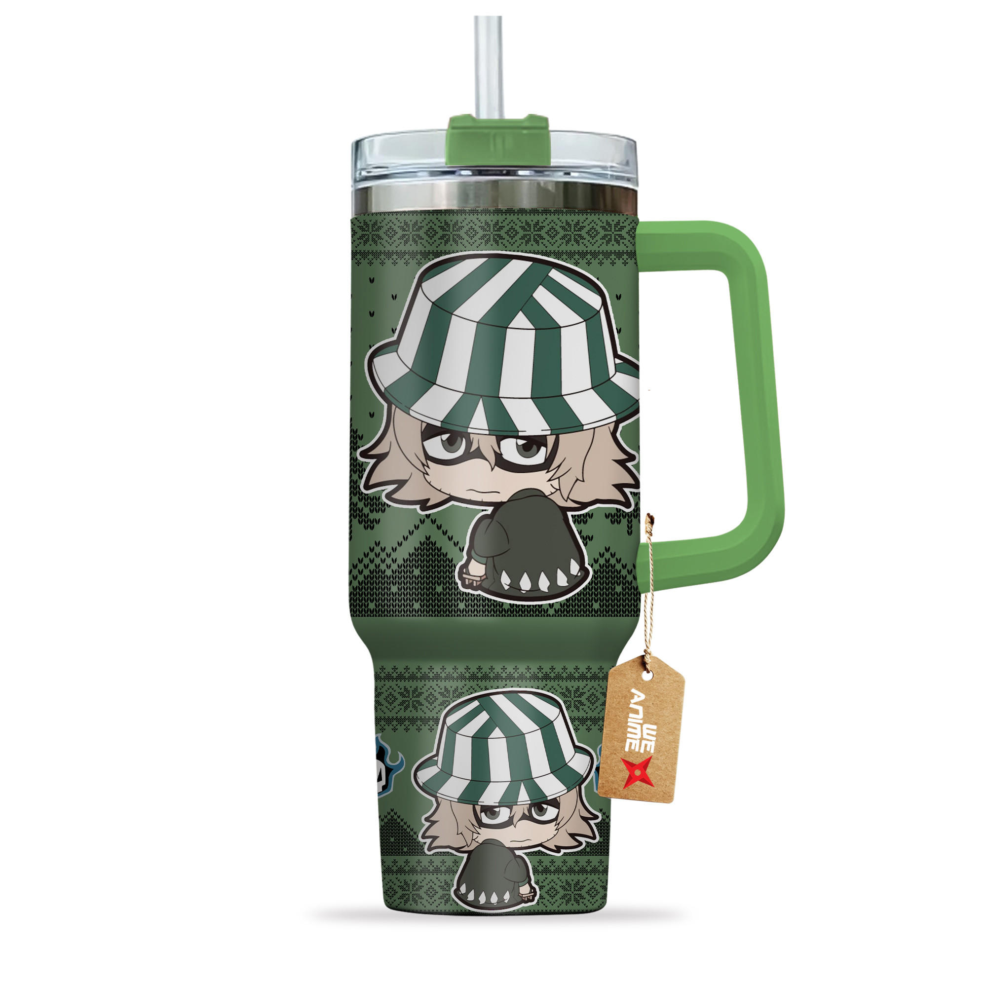 Kisuke Urahara Bleach Anime Custom Stanley Cup 40 oz 30 oz Tumbler With HandleTVC2301162 - Image 4