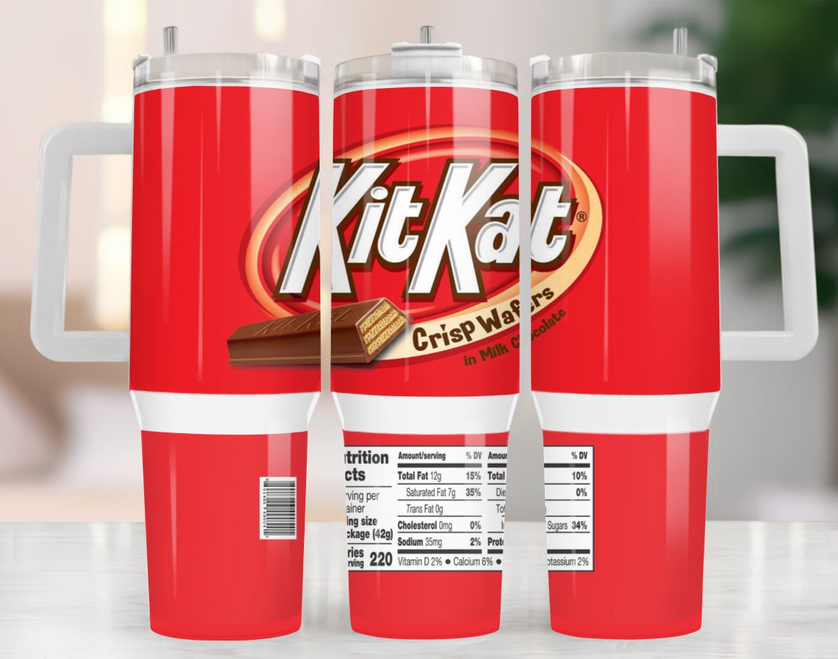 Kit Kat Crisp Wafers Milk Chocolate Custom Stanley Cup 40 oz 30 oz Tumbler With HandleTVC2301972