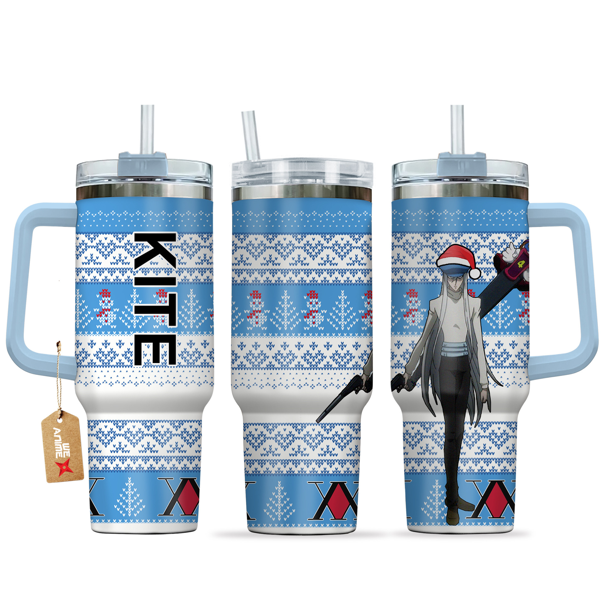 Kite Hunter x Hunter Anime Custom Stanley Cup 40 oz 30 oz Tumbler With HandleTVC2301159