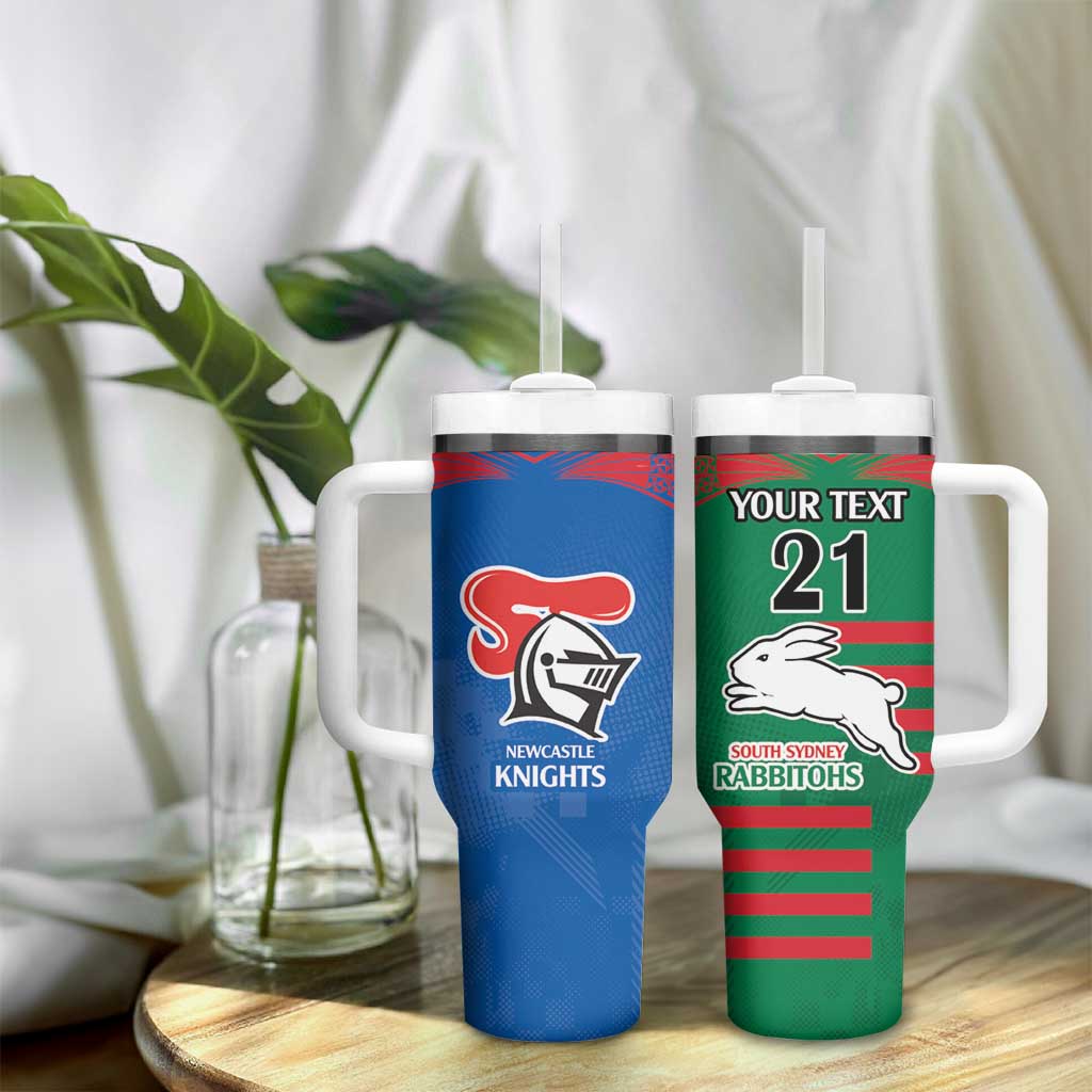 Knights and Rabbitohs Rugby Sporty Style Custom Stanley Cup 40 oz 30 oz Tumbler With HandleTVC2301334 - Image 9