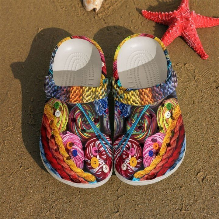 Knitting Pattern Classic Clogs Shoes