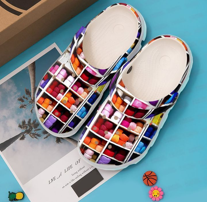 Knitting Wool Lovers Classic Clogs Shoes