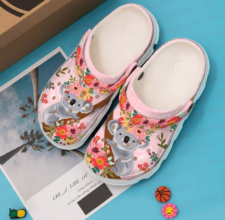 Koala Lover Rubber clog Shoes Comfy Footwear
